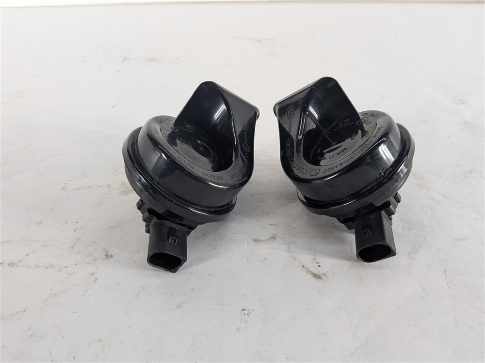 Thumbnail 6: 2015-2018 PORSCHE CAYENNE (958) HIGH & LOW TONE SAFETY HORN SET-2