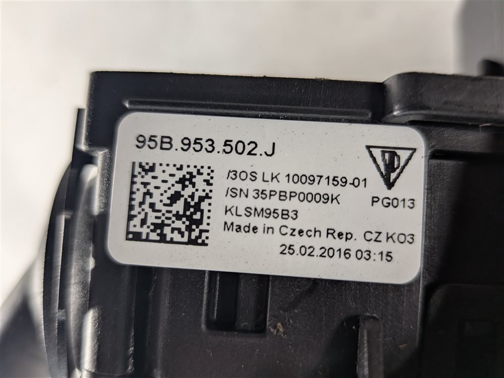 Thumbnail 11: 2011-2016 PORSCHE CAYENNE (958) STEERING COLUMN BLINKER WIPER COMBINATION SWITCH