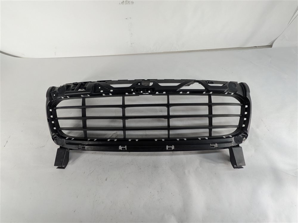 Thumbnail 3: 15-18 PORSCHE CAYENNE (958) FRONT LOWER BUMPER CENTER AIR VENT DUCT GRILLE TRIM