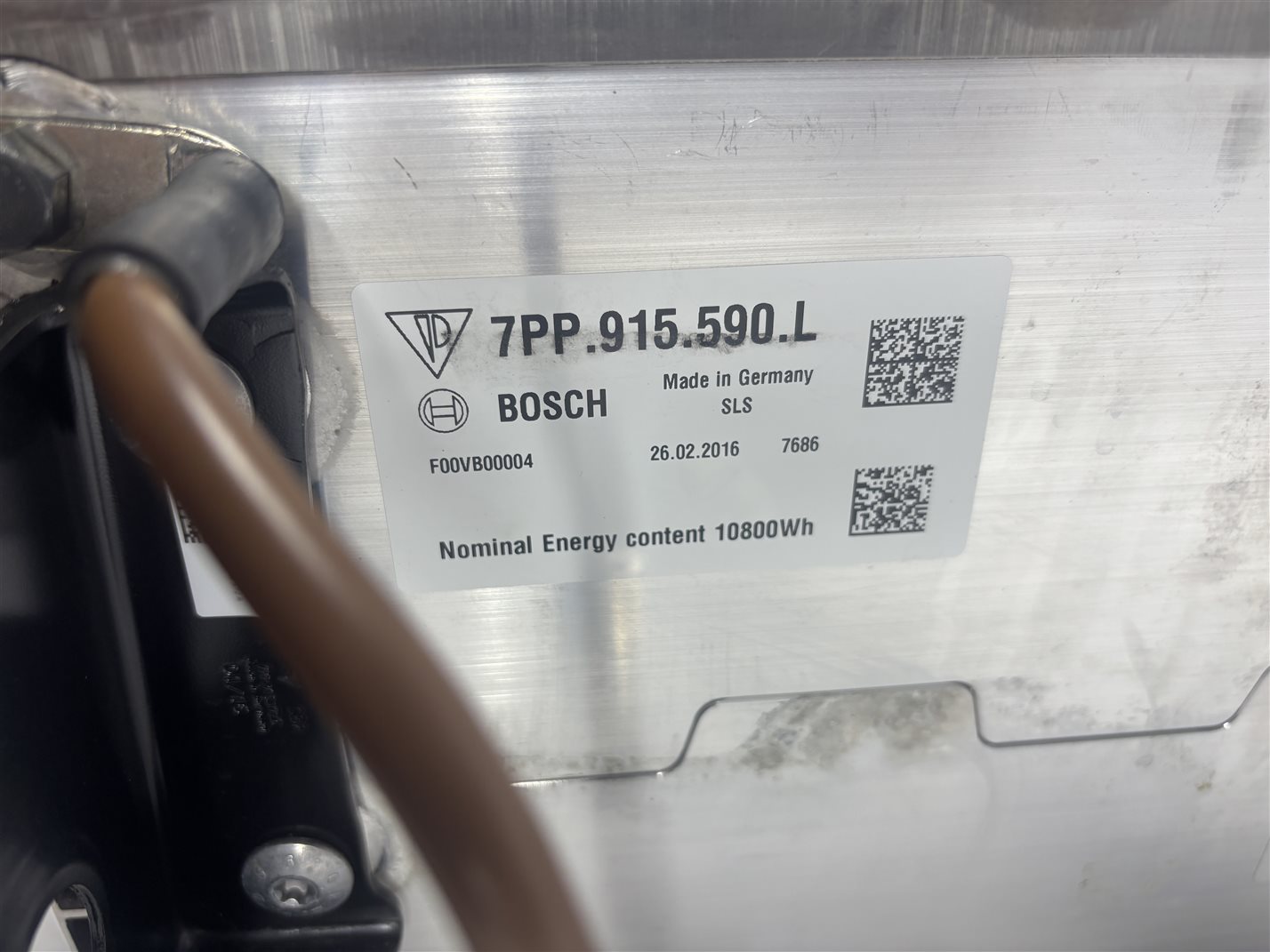 Thumbnail 11: 2011-2018 PORSCHE CAYENNE (958) HYBRID BATTERY ASSEMBLY 93% SOC