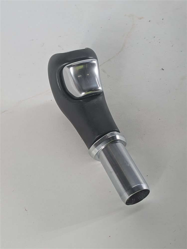 2016 PORSCHE CAYENNE (958) AUTOMATIC LEATHER GEAR SHIFT SHIFTER KNOB CHROME