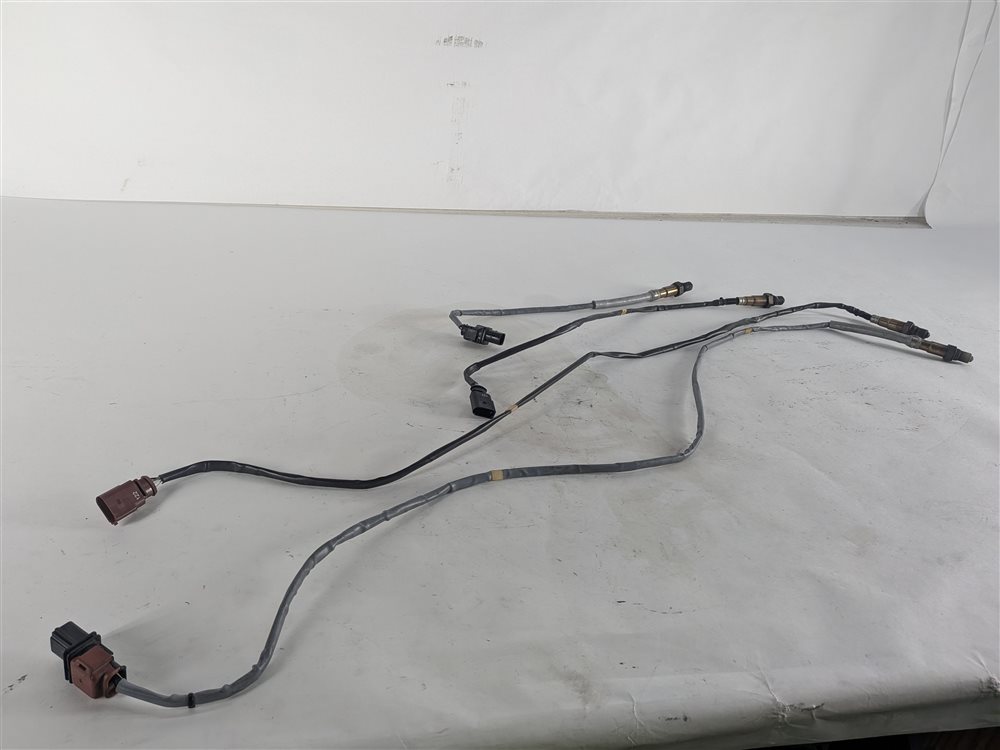 Thumbnail 2: 2016 PORSCHE CAYENNE 958 3.0L HYBRID M06.EC ENGINE OXYGEN O2 LAMBDA SENSOR SET/4