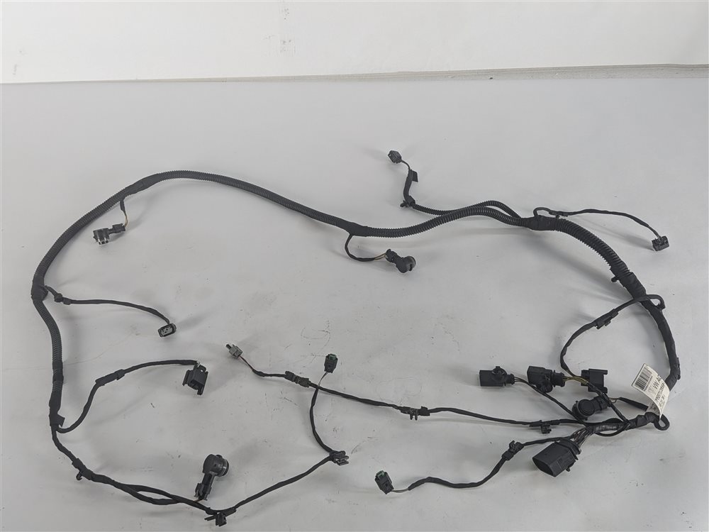 Thumbnail 3: 2016 PORSCHE CAYENNE (958) FRONT PARK ASSIST PDC SENSOR SET/4 w/ HARNESS (Black)