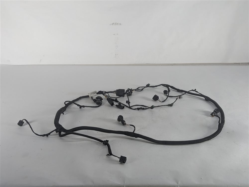 Thumbnail 6: 2016 PORSCHE CAYENNE (958) FRONT PARK ASSIST PDC SENSOR SET/4 w/ HARNESS (Black)