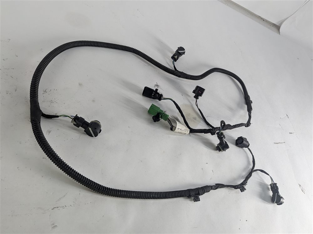 Thumbnail 5: 2016 PORSCHE CAYENNE (958) REAR PARK ASSIST PDC SENSOR SET/4 w/ HARNESS (Black)