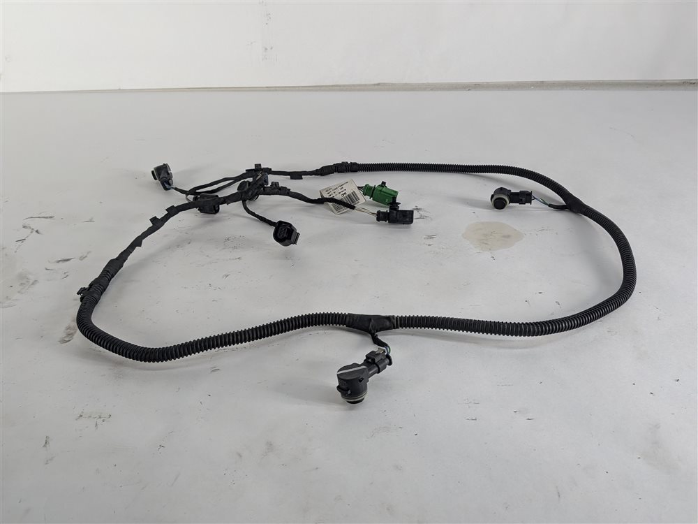 Thumbnail 6: 2016 PORSCHE CAYENNE (958) REAR PARK ASSIST PDC SENSOR SET/4 w/ HARNESS (Black)