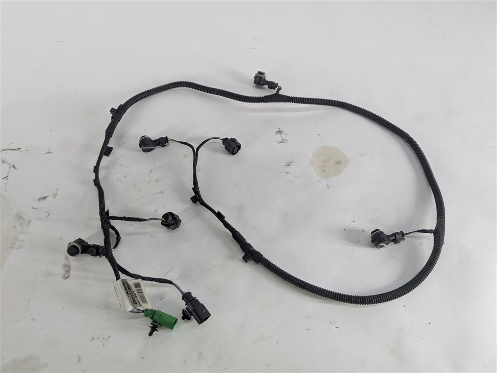 Thumbnail 8: 2016 PORSCHE CAYENNE (958) REAR PARK ASSIST PDC SENSOR SET/4 w/ HARNESS (Black)