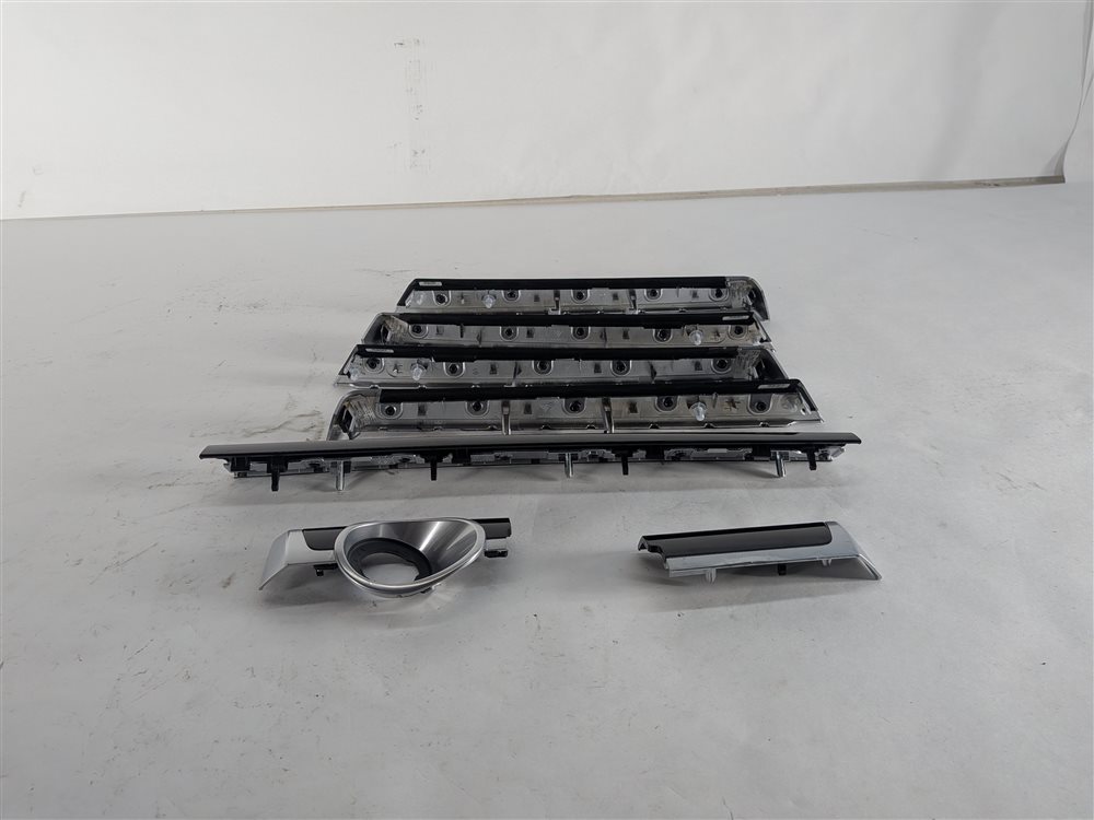 Thumbnail 7: 2016 PORSCHE CAYENNE (958) INTERIOR DASH DOOR DECOR TRIM SET/6 (Piano Black)