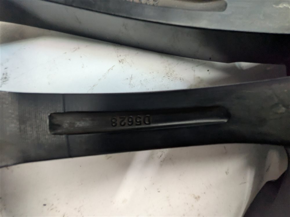 Thumbnail 26: 16 PORSCHE CAYENNE 958 22X10 AFTERMARKET TWIN 5 SPOKE BLACK MACHINED WHEEL SET/4