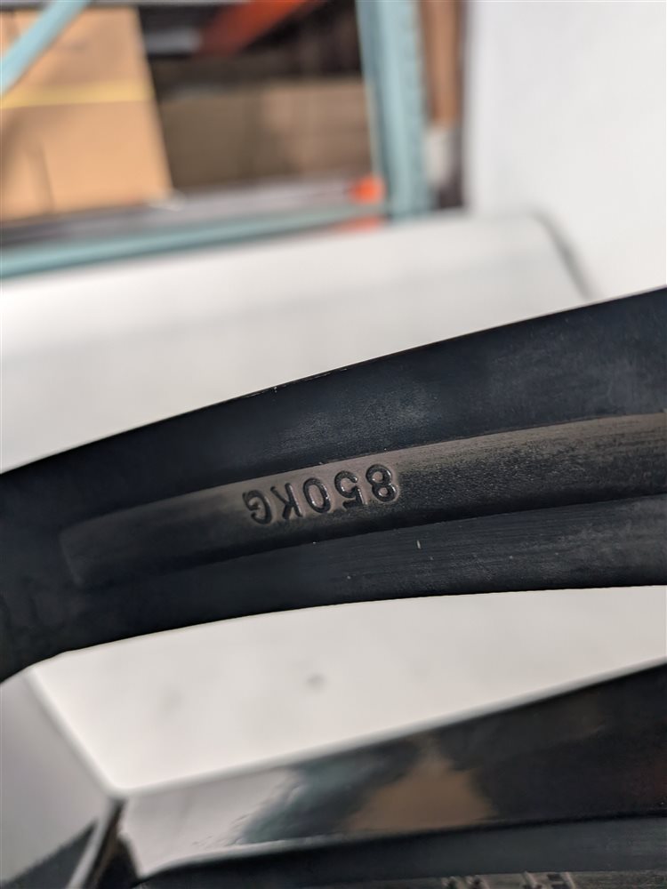 Thumbnail 28: 16 PORSCHE CAYENNE 958 22X10 AFTERMARKET TWIN 5 SPOKE BLACK MACHINED WHEEL SET/4