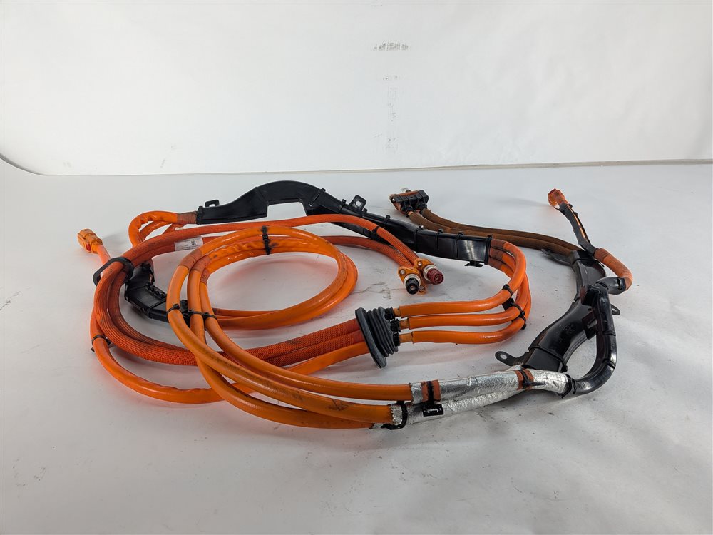 Thumbnail 2: 16 PORSCHE CAYENNE 958 HYBRID HIGH VOLTAGE MAIN 3-PHASE MOTOR WIRE HARNESS LOOM
