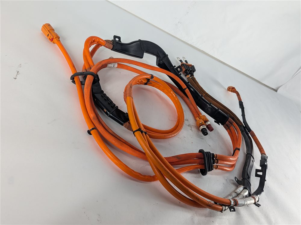 Thumbnail 5: 16 PORSCHE CAYENNE 958 HYBRID HIGH VOLTAGE MAIN 3-PHASE MOTOR WIRE HARNESS LOOM