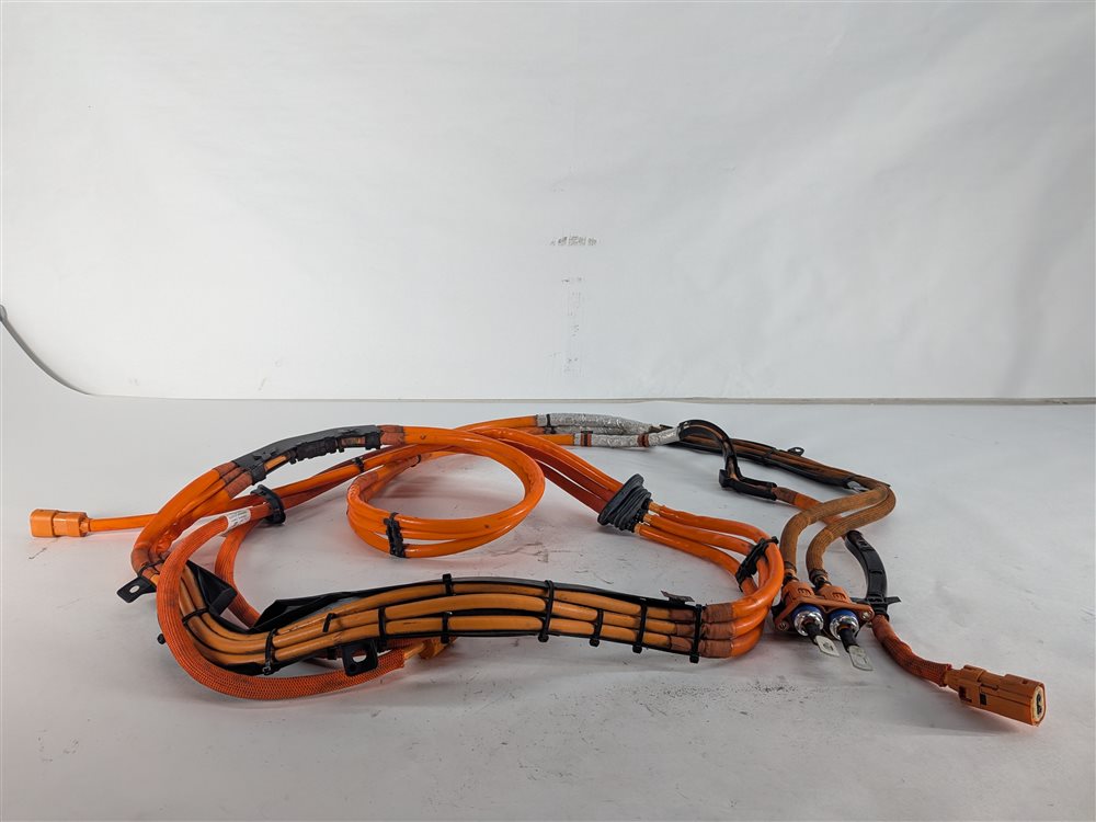 Thumbnail 7: 16 PORSCHE CAYENNE 958 HYBRID HIGH VOLTAGE MAIN 3-PHASE MOTOR WIRE HARNESS LOOM