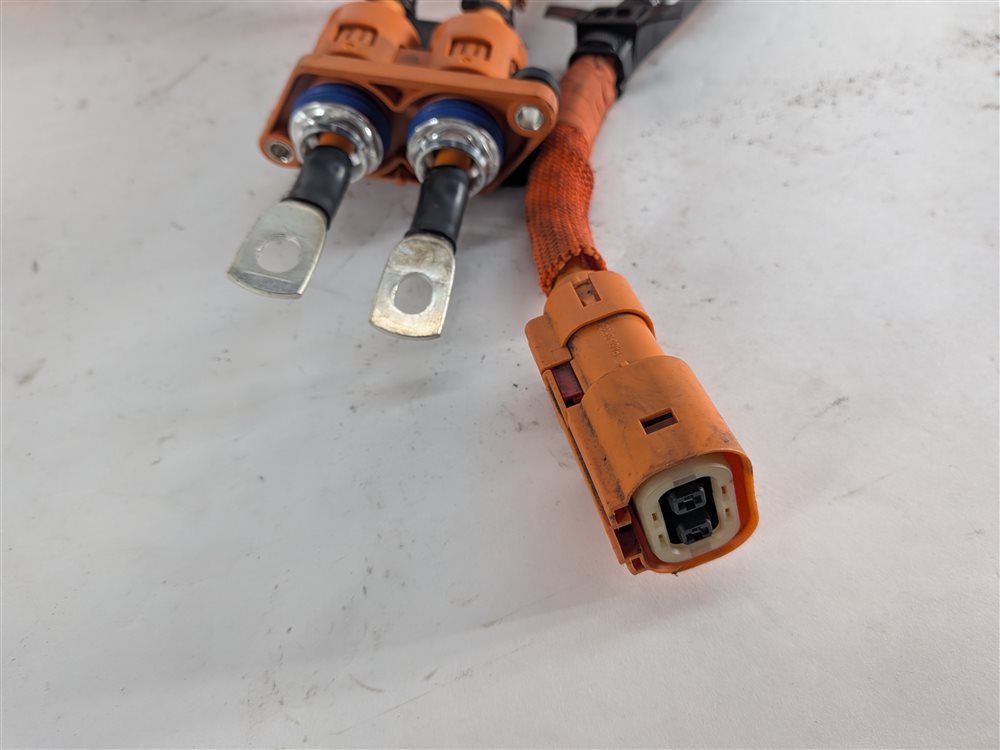 Thumbnail 8: 16 PORSCHE CAYENNE 958 HYBRID HIGH VOLTAGE MAIN 3-PHASE MOTOR WIRE HARNESS LOOM