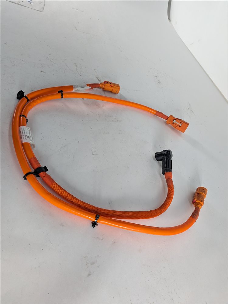 Thumbnail 4: 2016 PORSCHE CAYENNE 958 3.0L HYBRID HIGH VOLTAGE POWER BATTERY CABLE WIRE SET/2