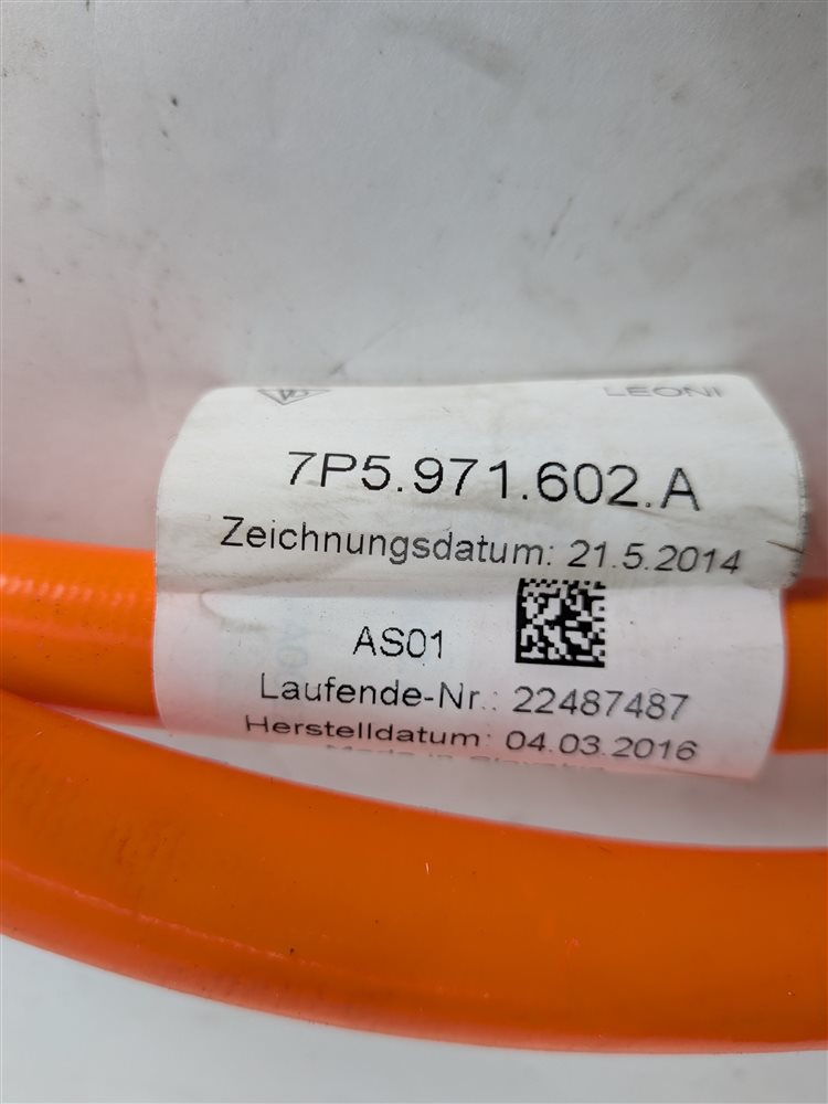 Thumbnail 9: 2016 PORSCHE CAYENNE 958 3.0L HYBRID HIGH VOLTAGE POWER BATTERY CABLE WIRE SET/2