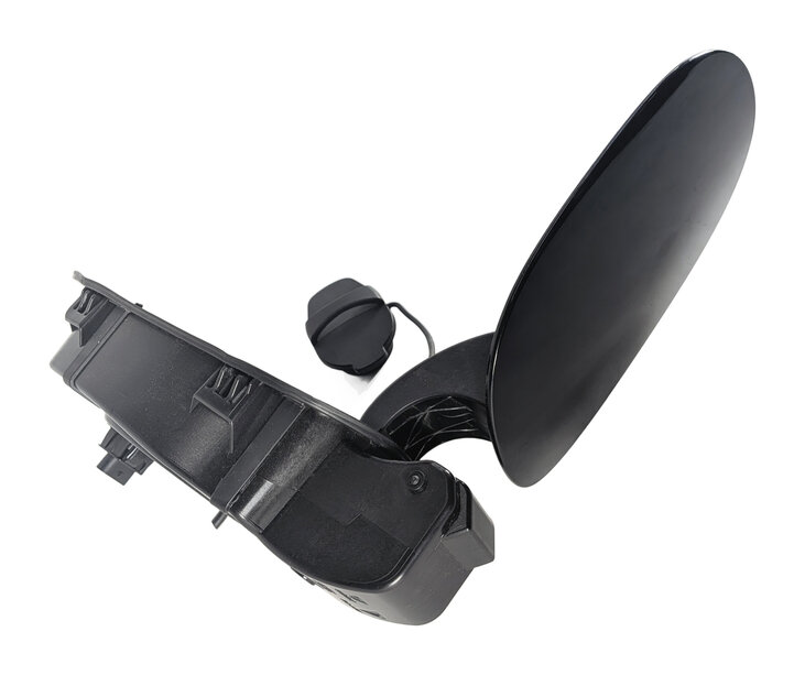Thumbnail 5: 11-18 PORSCHE CAYENNE 958 HYBRID EV CHARGER PORT ACCESS DOOR w/ HOUSING (Black)