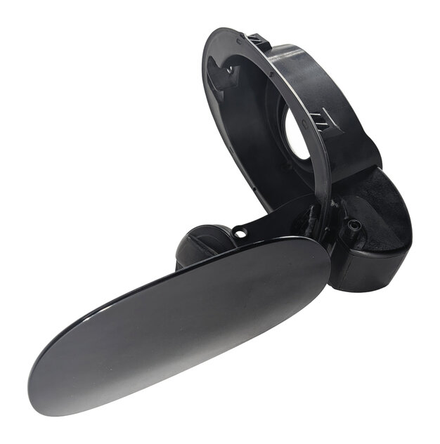 Thumbnail 4: 2011-2018 PORSCHE CAYENNE (958) FUEL TANK DOOR w/ HOUSING (Black)