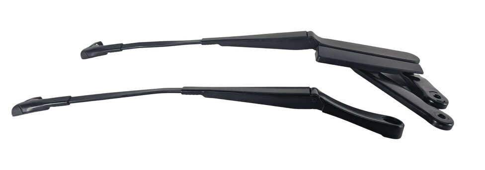 Thumbnail 2: 2011-2018 PORSCHE CAYENNE (958) FRONT LEFT & RIGHT WINDSHIELD WIPER ARM SET