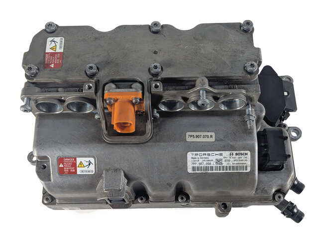 Thumbnail 6: 2011-2018 PORSCHE CAYENNE E-HYBRID (958) HYBRID BATTERY POWER INVERTER CONVERTER