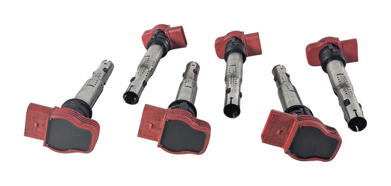 Thumbnail 2: 11-18 PORSCHE CAYENNE PANAMERA (958 970 G1) 3.0L E-HYBRID IGNITION COIL SET 6