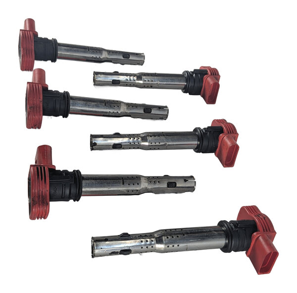Thumbnail 4: 11-18 PORSCHE CAYENNE PANAMERA (958 970 G1) 3.0L E-HYBRID IGNITION COIL SET 6