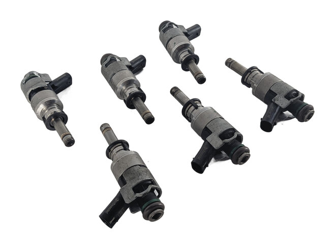 2011-2018 PORSCHE CAYENNE PANAMERA (958 970 G1) 3.0L ENGINE FUEL INJECTOR SET 6
