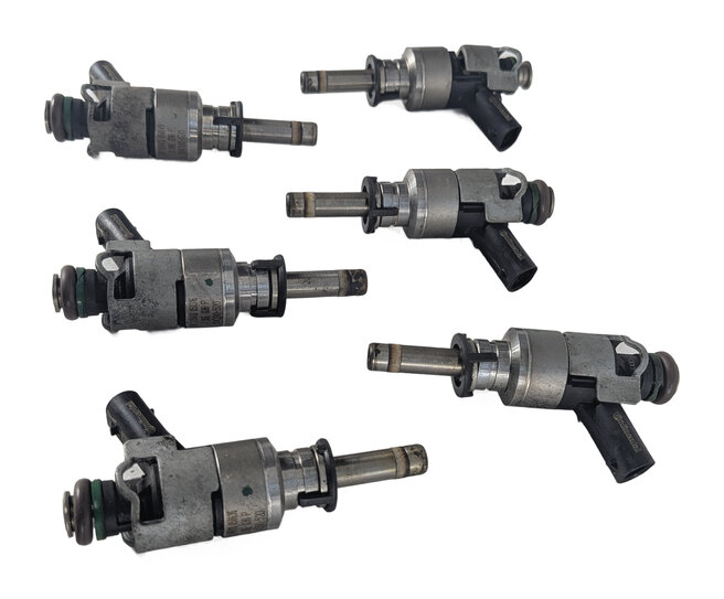 Thumbnail 6: 2011-2018 PORSCHE CAYENNE PANAMERA (958 970 G1) 3.0L ENGINE FUEL INJECTOR SET 6