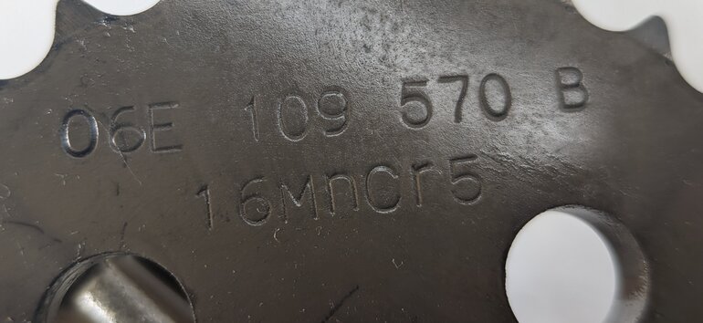 Thumbnail 8: 11-18 PORSCHE CAYENNE HYBRID 958 3.0L M06.EC ENGINE OIL PUMP w/ SHAFT SPROCKET