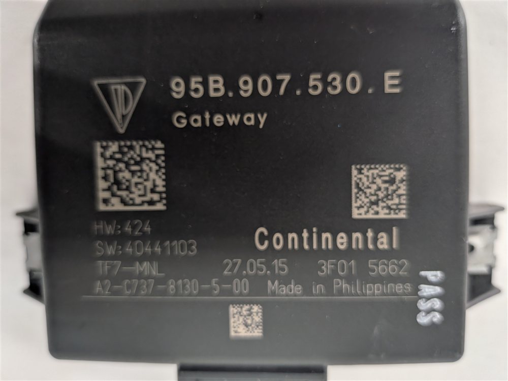 Thumbnail 14: 11-18 PORSCHE CAYENNE HYBRID 958 3.0L M06.EC ECM BCM GATEWAY IGNITION KEY SET/8