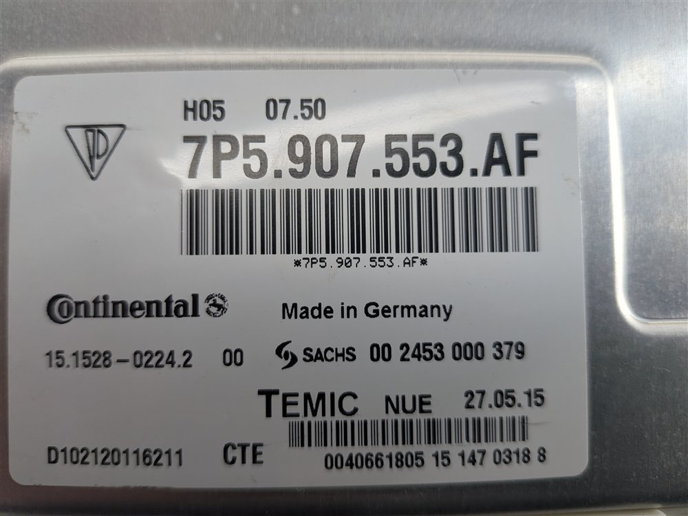 Thumbnail 9: 2011-2016 PORSCHE CAYENNE (958) AIR SUSPENSION CONTROL MODULE