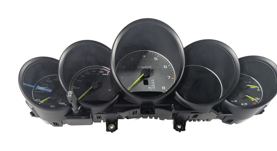Thumbnail 2: 2013-2016 PORSCHE CAYENNE (958) HYBRID SPEEDOMETER MPH INSTRUMENT GAUGE CLUSTER
