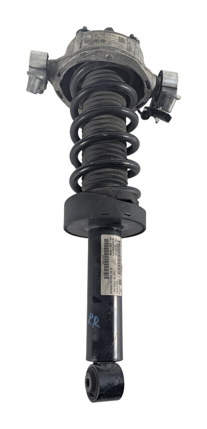 Thumbnail 3: 2011-2018 PORSCHE CAYENNE (958) REAR RIGHT ADAPTIVE VDC SUSPENSION SHOCK STRUT