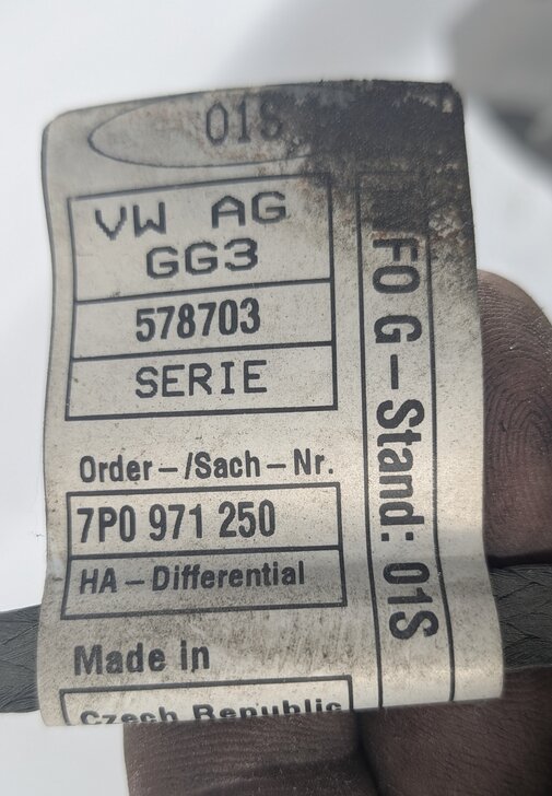Thumbnail 10: 2015-2018 PORSCHE CAYENNE (958) 3.0L - REAR DIFFERENTIAL GEAR CARRIER ASSEMBLY