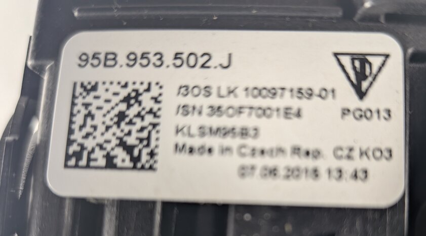 Thumbnail 9: 2011-2016 PORSCHE CAYENEN (958) COLUMN BLINKER WIPER CRUISE COMBINATION SWITCH