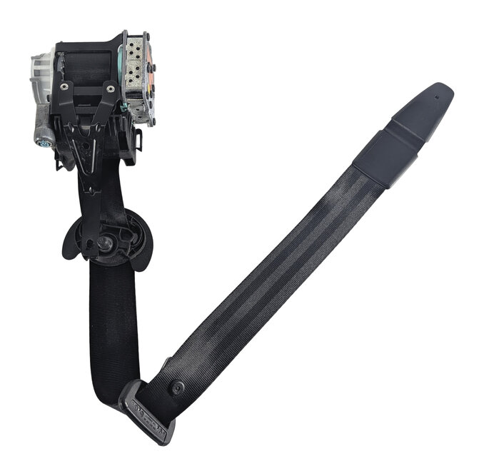 Thumbnail 3: 2011-2018 PORSCHE CAYENNE (958) LEFT FRONT DRIVER SEATBELT RETRACTOR (Black)