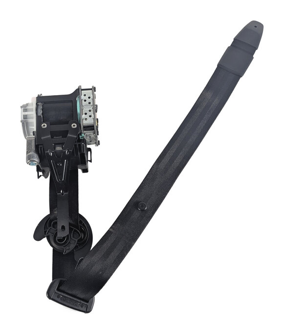 Thumbnail 3: 2011-2018 PORSCHE CAYENNE (958) FRONT RIGHT PASSENGER SEATBELT RETRACTOR (Black)