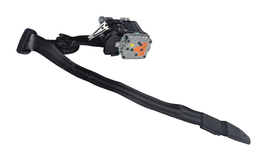 Thumbnail 4: 2011-2018 PORSCHE CAYENNE (958) FRONT RIGHT PASSENGER SEATBELT RETRACTOR (Black)