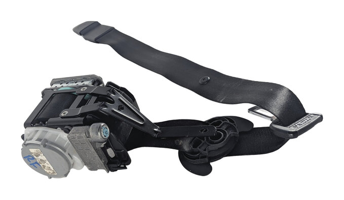 Thumbnail 5: 2011-2018 PORSCHE CAYENNE (958) FRONT RIGHT PASSENGER SEATBELT RETRACTOR (Black)