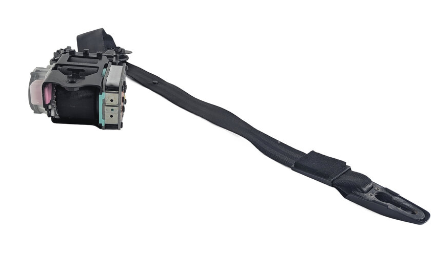 Thumbnail 6: 2011-2018 PORSCHE CAYENNE (958) FRONT RIGHT PASSENGER SEATBELT RETRACTOR (Black)