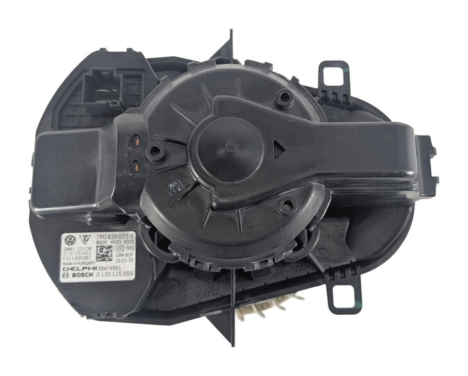 Thumbnail 7: 2011-2018 PORSCHE CAYENNE (958) FRONT HEATER A/C BLOWER FAN MOTOR w/ RESISTOR
