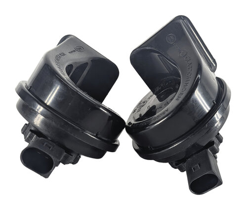 Thumbnail 5: 2015-2018 PORSCHE CAYENNE (958) HIGH & LOW TONE SAFETY HORN SET-2