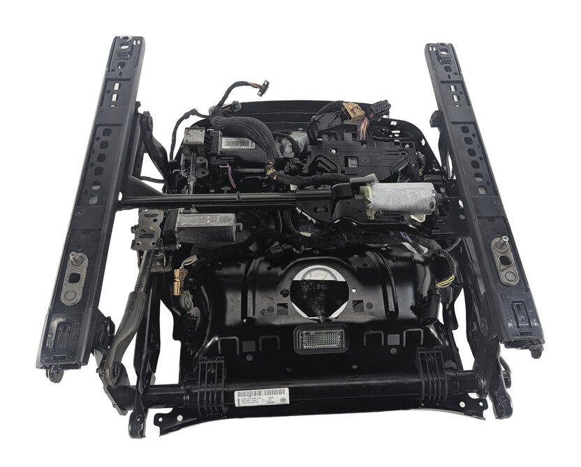 Thumbnail 5: 15-18 PORSCHE CAYENNE (958) FRONT RIGHT PASSENGER 14-WAY SEAT TRACK w/ MOTORS