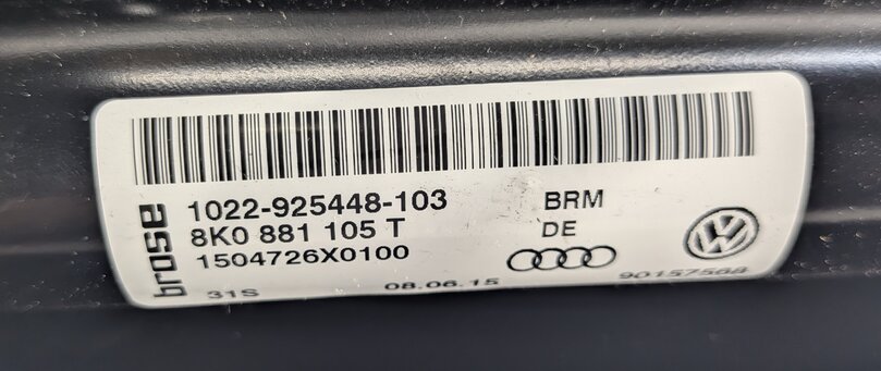 Thumbnail 10: 15-18 PORSCHE CAYENNE (958) FRONT LEFT DRIVER 14-WAY MEMORY SEAT TRACK w/ MOTORS