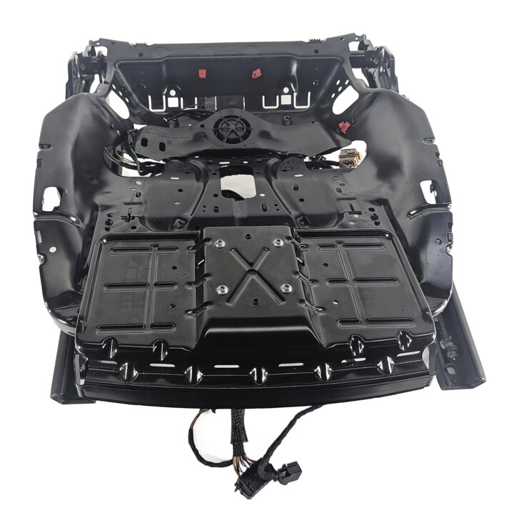 Thumbnail 3: 15-18 PORSCHE CAYENNE (958) FRONT LEFT DRIVER 14-WAY MEMORY SEAT TRACK w/ MOTORS