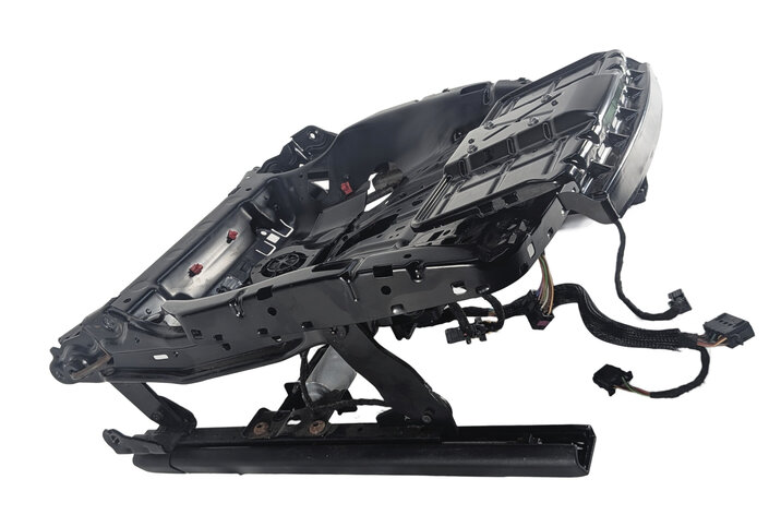 Thumbnail 5: 15-18 PORSCHE CAYENNE (958) FRONT LEFT DRIVER 14-WAY MEMORY SEAT TRACK w/ MOTORS