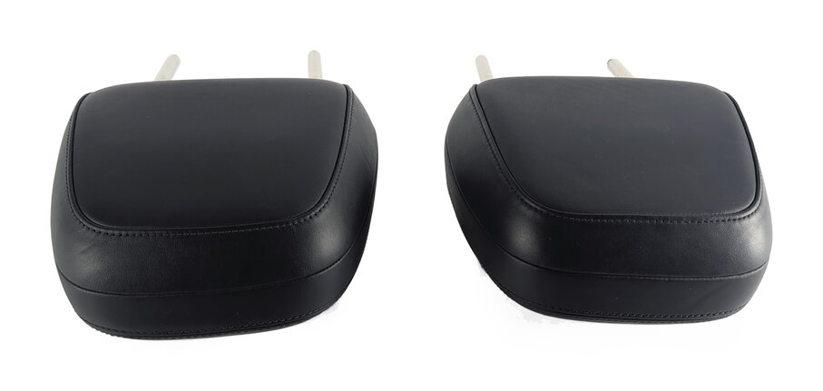 Thumbnail 6: 11-18 PORSCHE CAYENNE 958 FRONT LEFT DRIVER RIGHT PASSENGER HEADREST SET (Black)