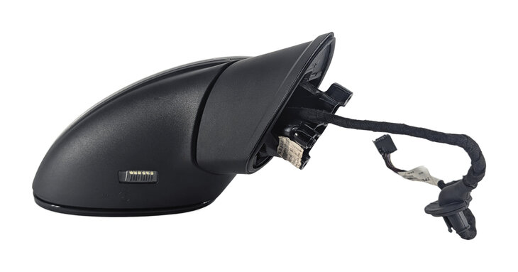 Thumbnail 6: 15-18 PORSCHE CAYENNE (958) RIGHT BLIND SPOT P-FOLD AUTODIM DOOR MIRROR (Black)