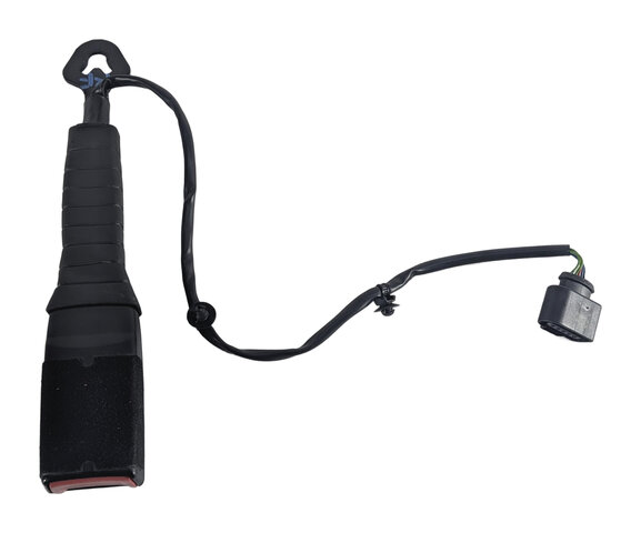 Thumbnail 3: 2011-2018 PORSCHE CAYENNE (958) FRONT RIGHT SEATBELT BUCKLE RECEIVER (Black)