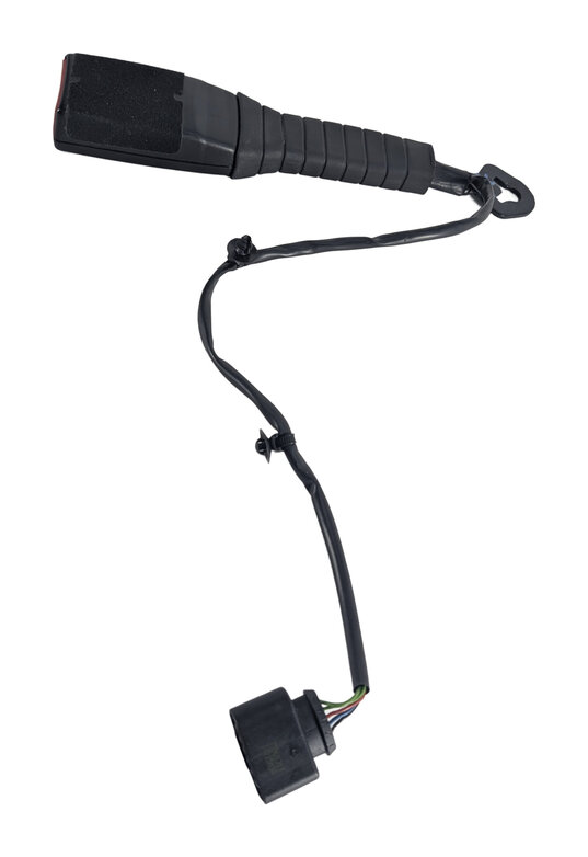 Thumbnail 4: 2011-2018 PORSCHE CAYENNE (958) FRONT RIGHT SEATBELT BUCKLE RECEIVER (Black)